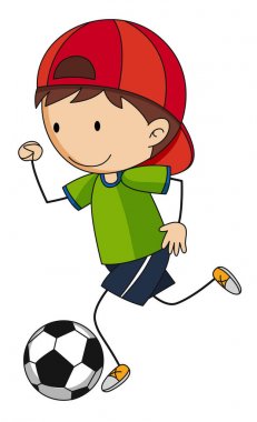 küçük çocuk futbol oynama