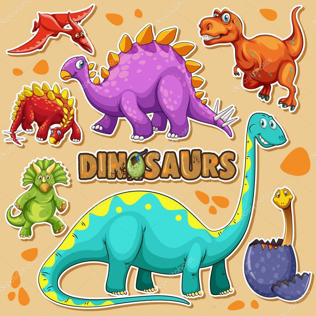 Types Of Dinosaurs Printable