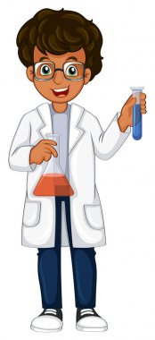 İki kadehler ile fen bilgisi öğretmeni