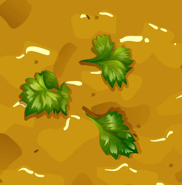 Fermer Soupe à la citrouille jaune — Image vectorielle