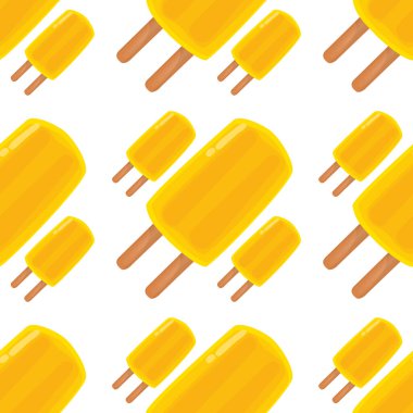 Seamless pattern tile cartoon with icypole