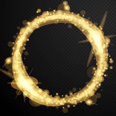 Arka plan tasarımı ile parlak ışık