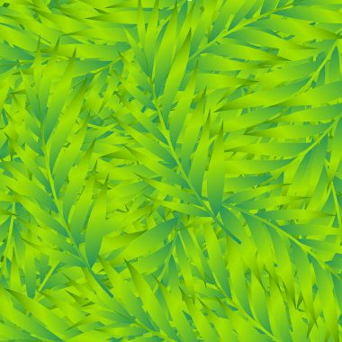 Yeşil yaprakları ile sorunsuz arka plan tasarım