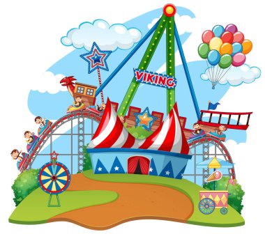 Beyaz arkaplanda hız trenine binen maymunların olduğu sahne