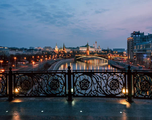 Moscou Kremlin au lever du soleil. Russie . — Photo