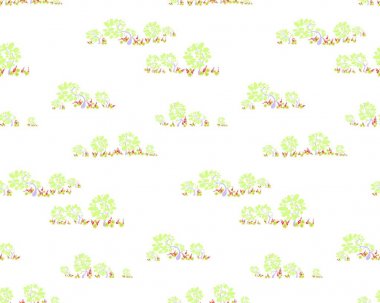 Hafif yaz orman manzara ile Seamless Modeli