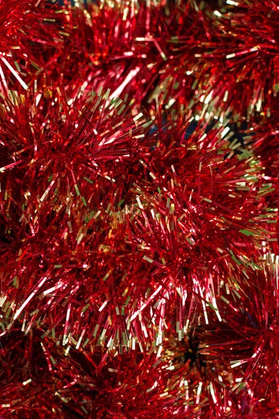 Fondo con textura navideña, color rojo y brillante , —  Fotos de Stock
