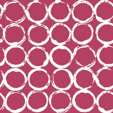 Vektör sorunsuz arka plan deseni daireler ile