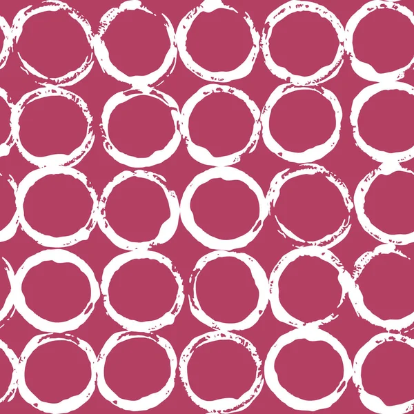 Vektör sorunsuz arka plan deseni daireler ile