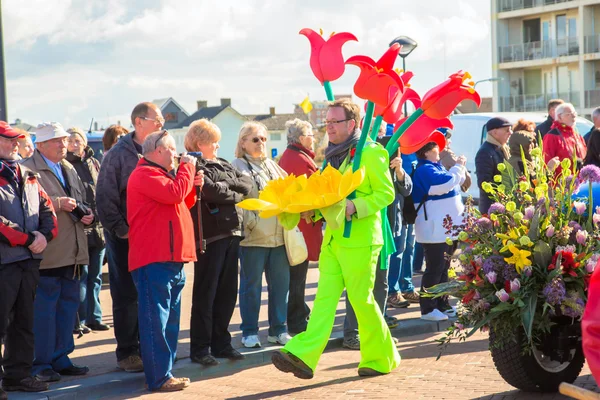 Цветочный парад Блуменкорсо — стоковое фото