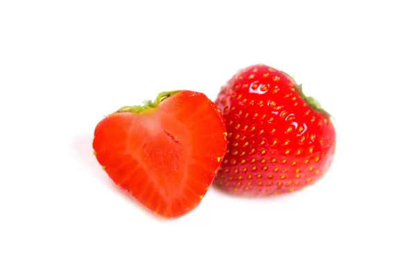 Berry jahody. Makro snímek. — Stock fotografie