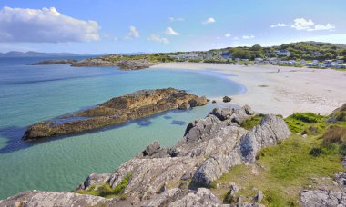 İrlanda'dan doğal kırsal manzara