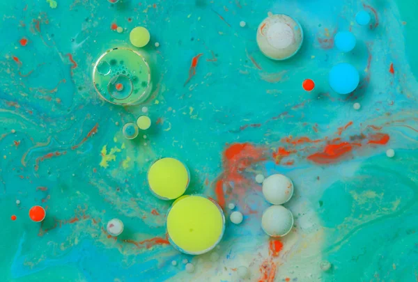 Colors created by oil and paint — Stock Photo, Image