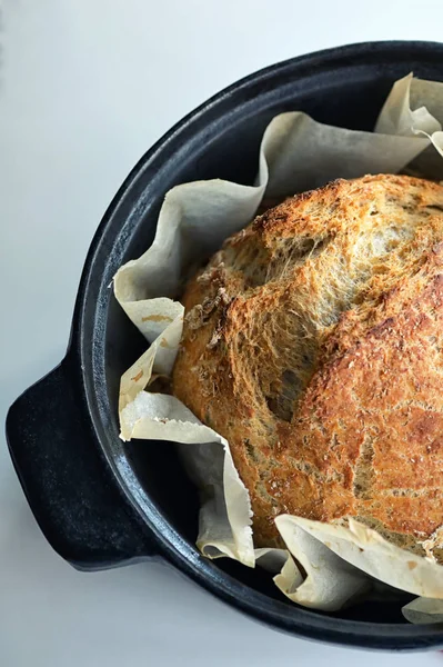 Delicioso pan fresco hecho en casa — Foto de Stock