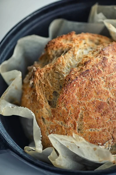 Delicioso pan fresco hecho en casa — Foto de Stock