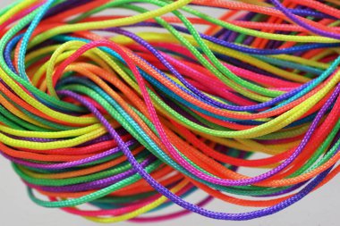 Renkli Sentetik Kumaş