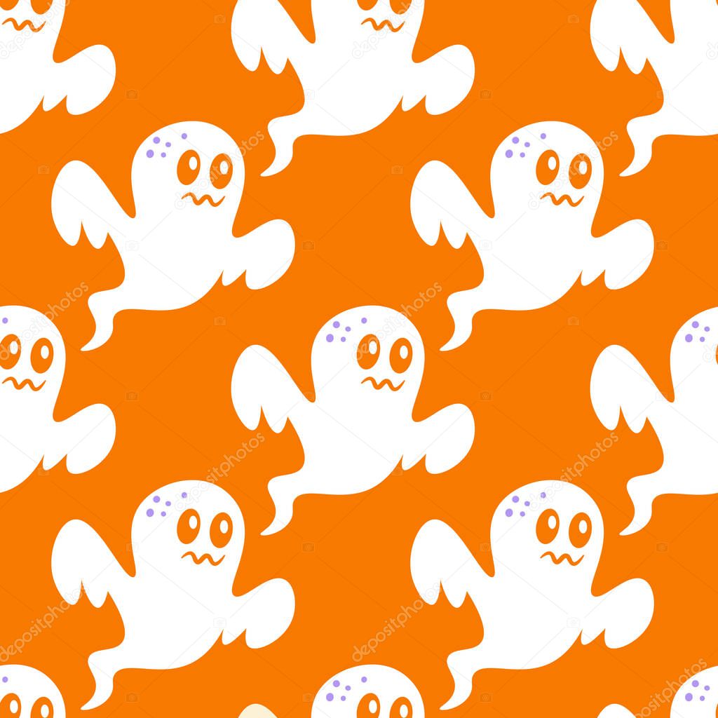 Cute Halloween ghost for Kids room decoration.