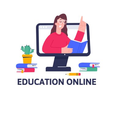 Öğrenciler ve öğrenciler için online edebiyat dersi.