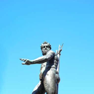 Neptün, su tanrısı ve Roma mitolojisi ve din, İtalyan Rönesans ' ın ünlü bir anıt Bologna, İtalya için denizde antika heykeli