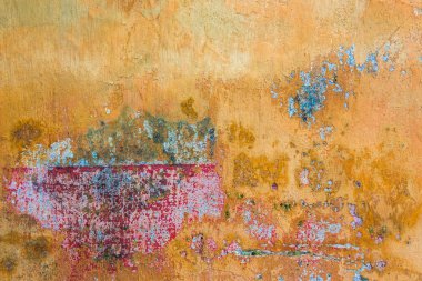 Eski duvarın renkli arkaplan deseni