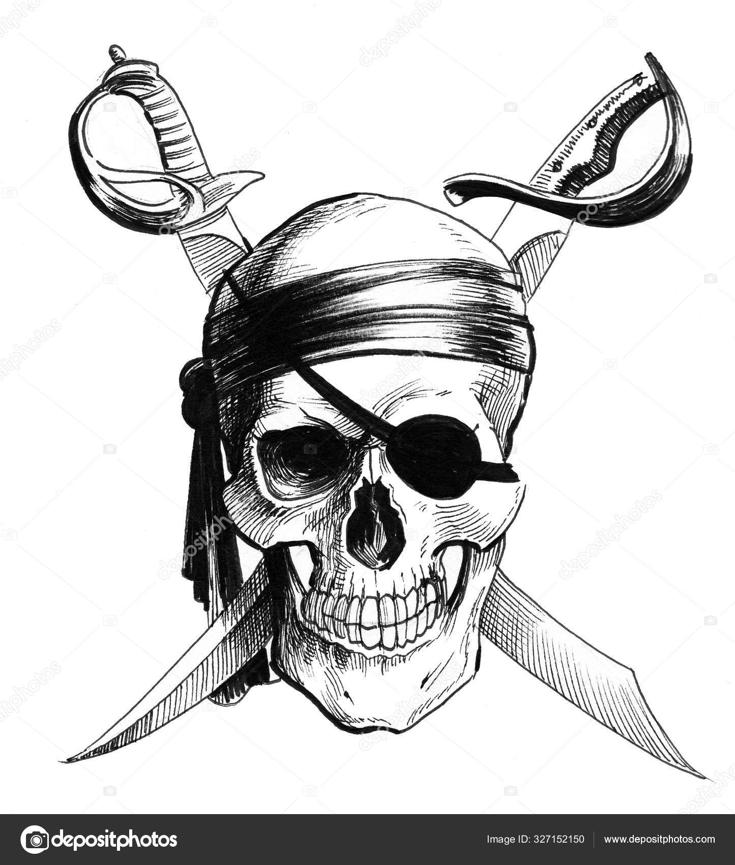 Colorir piratas e aventuras no mar - Coloriageenfants.com, image size:1445x1700
