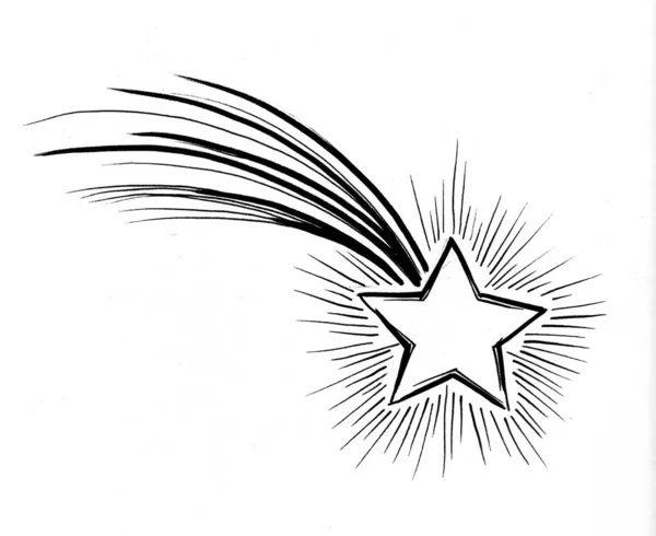 Shooting Stars Drawing  Easy To Draw Stars  Free Transparent PNG Clipart  Images Download
