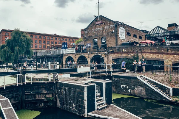 Hampstead Road Locks, Camden Town, Londres — Fotografia de Stock