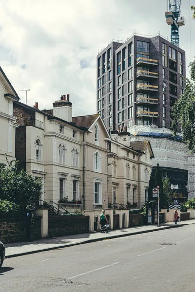 Londres Reino Unido Foto Conceptual Una Antigua Arquitectura Georgiana Estilo — Foto de Stock