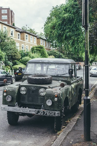 London Land Rover Series Sebuah Kendaraan Road Yang Diproduksi Oleh — Stok Foto