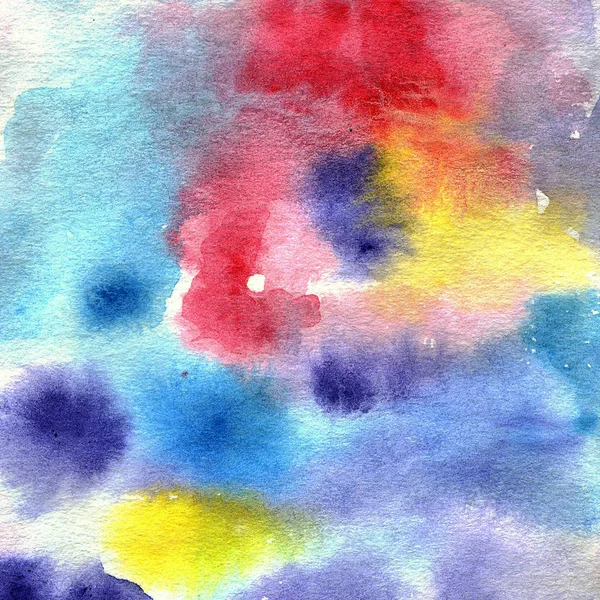 Watercolor wet abstract background. Multicolor abstract background. Abstract painting. — Stock Photo, Image