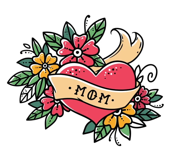 Mom Tattoo Vectorストックベクター ロイヤリティフリーmom Tattoo Vectorイラスト ページ 7 Depositphotos