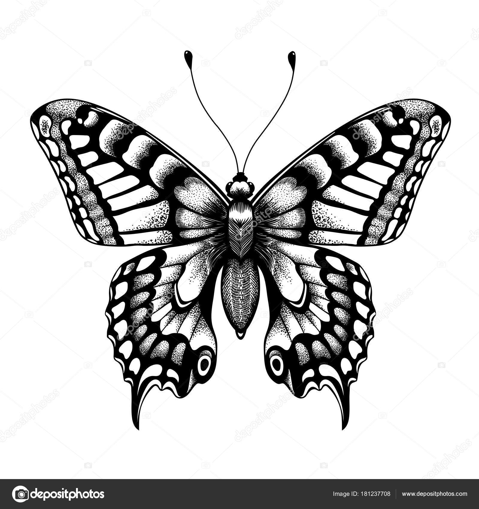 Тату бабочек — значение и фото татуировок года