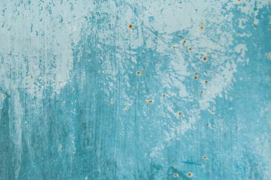 Grunge metal doku boyalı. Eski paslı metal yüzeylere boyalı ve spot ıslak