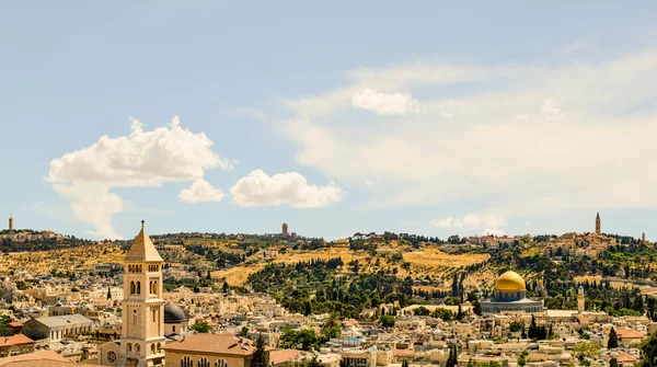 Panorama von der Festung jerusalem — Stockfoto
