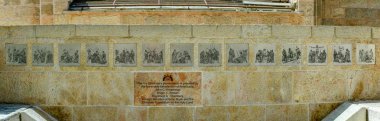 Via Dolorosa Monument Panorama