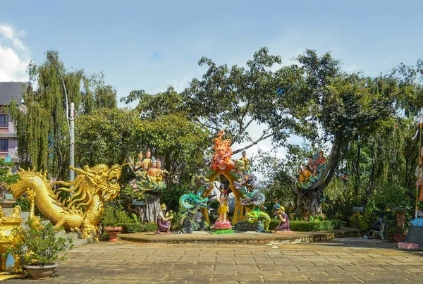 Dalat Temple Garden — Stockfoto