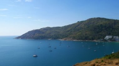 Tayland 'ın güneyi Phuket bakış açısından yat grubu görüşü