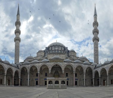 Istanbul, Türkiye. 16 Temmuz 2014. Süleymaniye Camii.