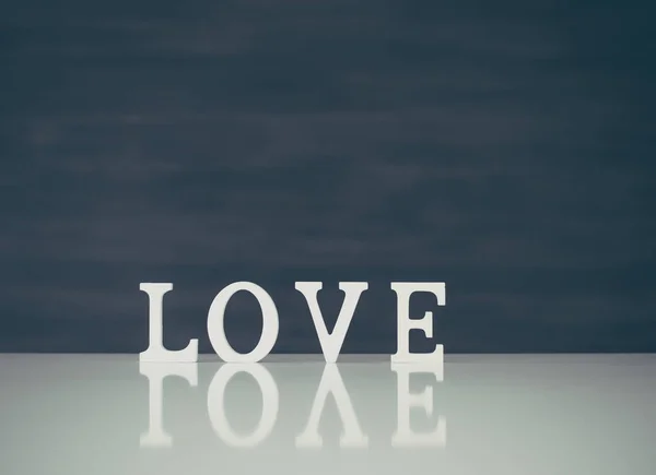 Slovo "love" abstrakt — Stock fotografie