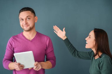 Kadın adamı suçluyor