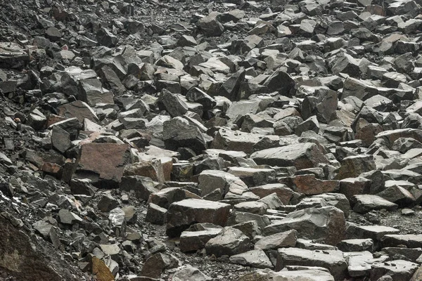 Kamieniołom budowlanych materiał żwirowa — Zdjęcie stockowe