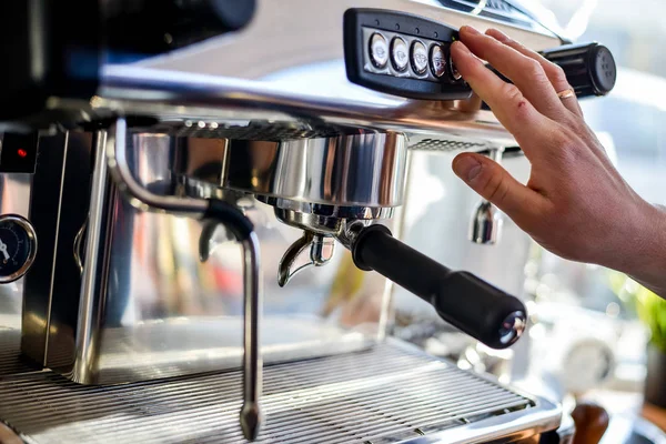 İçinde kahve evi espresso kahve makinesi