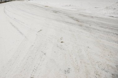 kışın yarış pisti