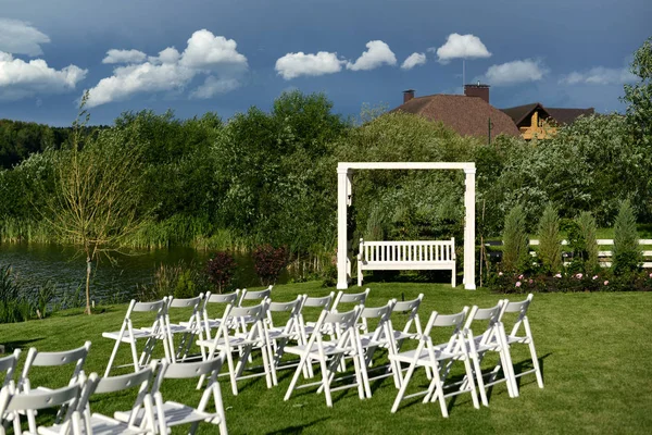 Lawn for wedding decoration