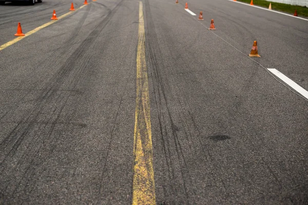 Driver Track Trascinare Corse — Foto Stock