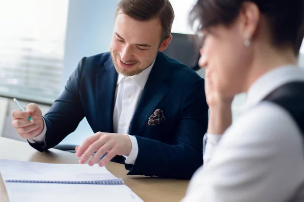 Socios Comerciales Oficina — Foto de Stock