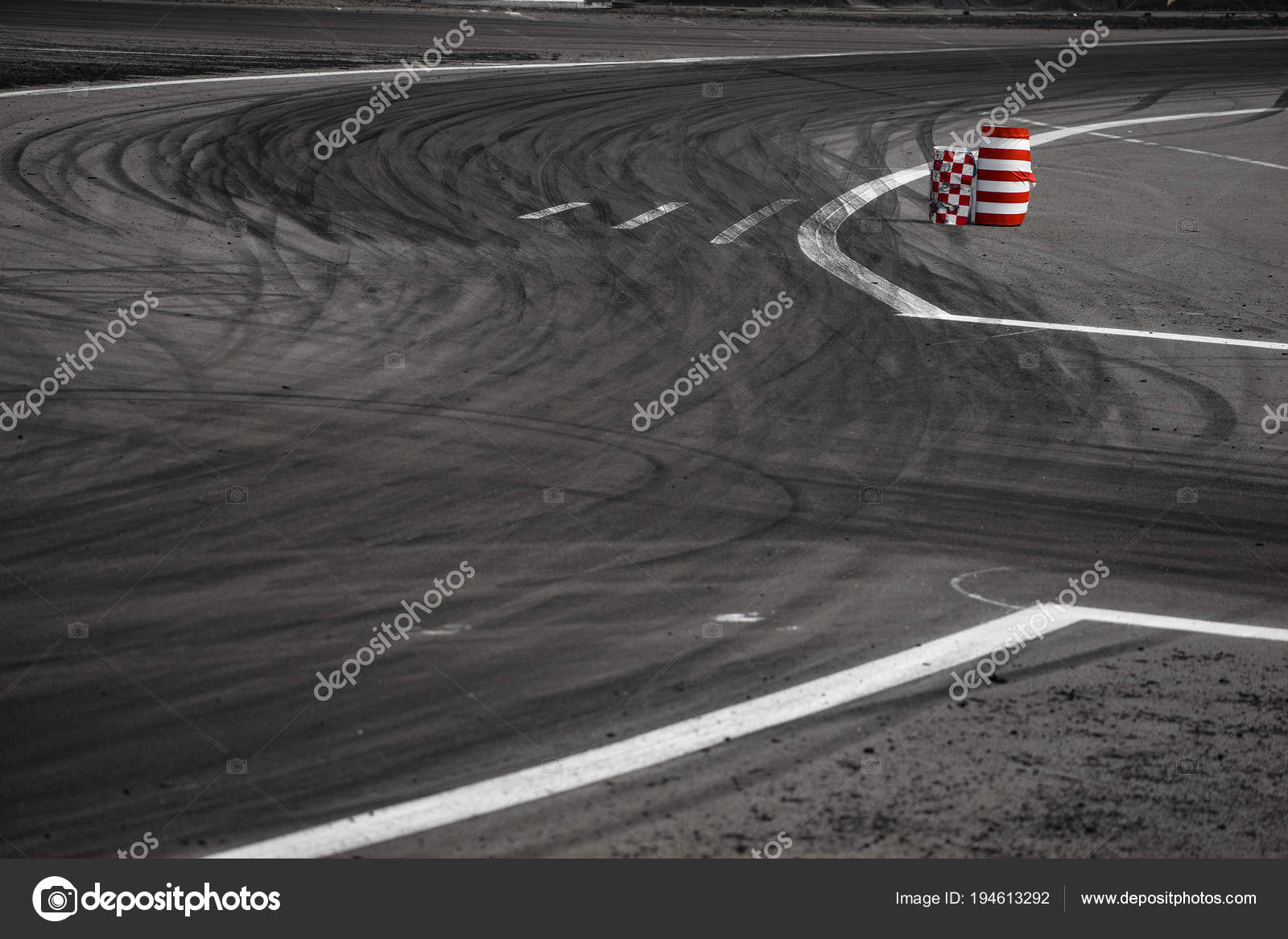 Asphalt Drift Racetrack Car Drifting ⬇ Stock Photo, Image by © kadrby