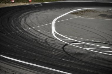 Asfalt motor drift yarış pisti 