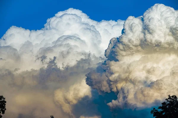 Meteorologi Atmosfer Awan — Stok Foto