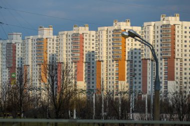 Şehir Karantina Evleri Uyuyan Alan